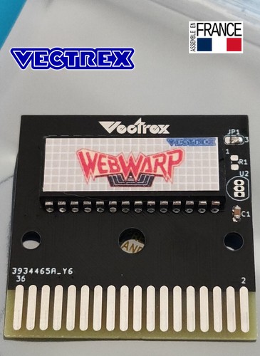 Vectrex jeu webwarp new - -,