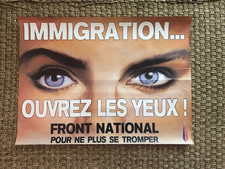 Affiche FN FRONT NATIONAL LE