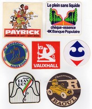7 Vintage Advertising Stickers or Stickers /B1AU15