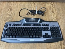 Logitech G15 Gaming Keyboard Y-UW92 Wired USB Illuminated Screen TESTED