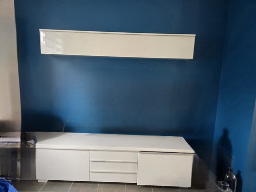 Ensemble meubles blanc - tv,