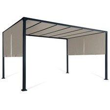 Pergola coulissante 2 pans 3x4