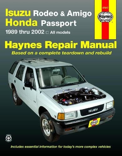 Isuzu rodeo amigo honda - isuzu,