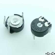 Potentiomètre horizontal ajustable 10mm PT10 Piher (lot de 2)