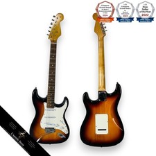 Guitare électrique Fender American Standard Stratocaster manche en érable sim...