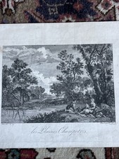Les Plaisirs Champêtres etchisel after Francesco Zuccarelli?XVIII