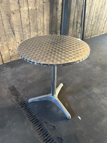 Table bistro aluminium