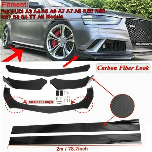 Carbone spoiler avant lèvre - carbone,