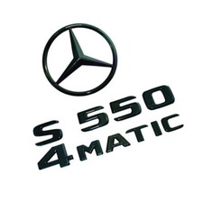 S550 4MATIC Rear Star Emblem