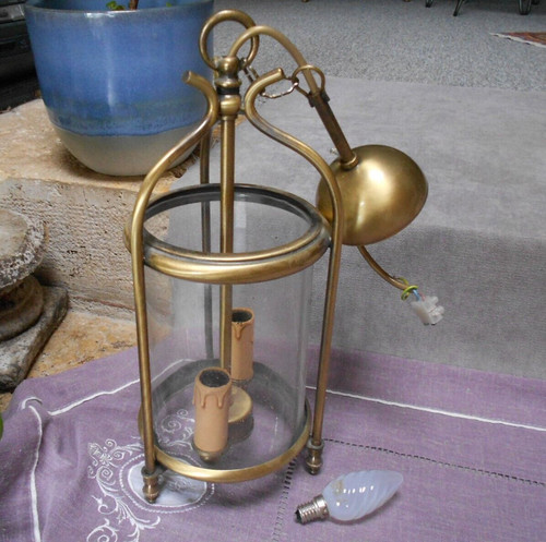 Lanterne suspension vintage - lanterne, en