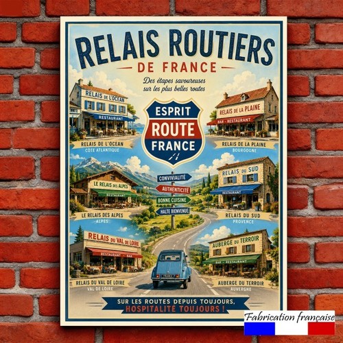 Plaque aluminium vintage les - aluminium,