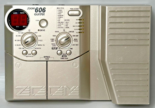 Zoom 606 guitar multi - zoom,