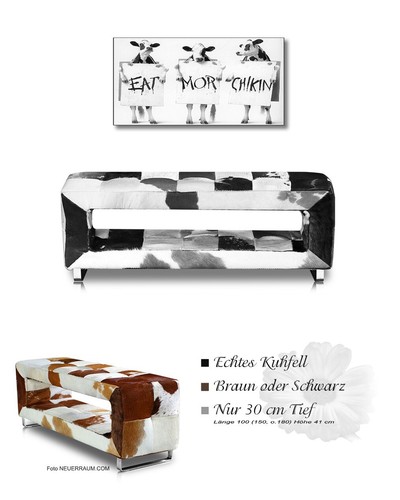 Banquette peau vache - en,