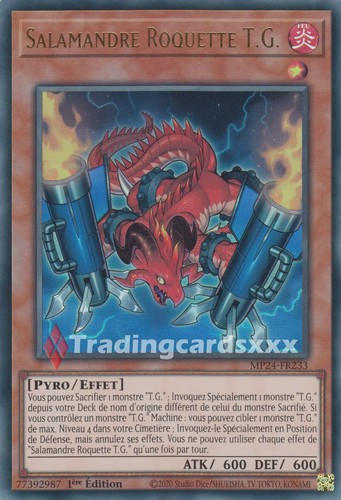 Salamandre roquette - yu-gi-oh!,
