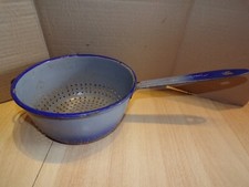 Passoire cuisine métal émail