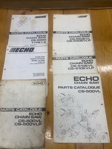 Echo chainsaw parts - parts, catalogs