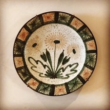 Rare Robert Picault Vallauris Large 35cm Dish, Cooking Wood Fire Before 54.