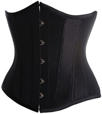 Corset Femme Satin Serre