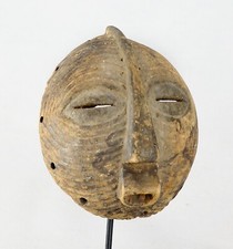 Joli petit  masque LUBA Kifwebe Mask Congo  Art Tribal Africain MC2193
