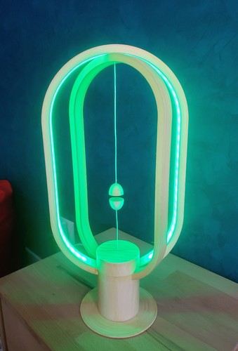 Lampe chevet bois usb - en, 4
