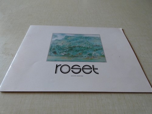 Ancienne brochure ligne - ancienne, roset