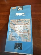 carte IGN 1432 E SAUJON