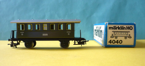 Märklin 4040 wagon de - märklin, ho