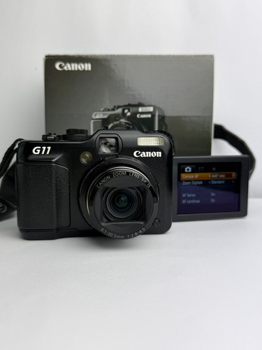 Canon powershot g11 black - powershot, 10mp