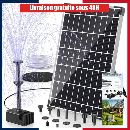 Fontaine solaire pour - , étang