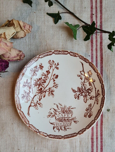 Ancienne assiette publicitaire - ancienne,