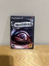 Manhunt 2 (Sony PlayStation 2, 2007)  Ps2 black Label  Tested Working