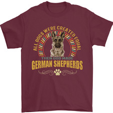 Un T-Shirt Pour Homme En Coton 100% De Chien Berger Allemand