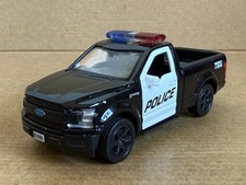 RMZ City Ford F-150 Police, 1:40 Scale, Die Cast, Loose, Pull Back, Black, VGC.