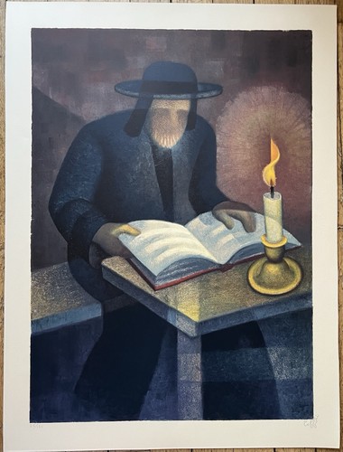 Rabin lisant torah - le,