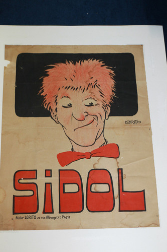Affiche publicitaire sidol - publicitaire,