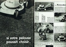 advertising 0321 1966 Wolf tool mower Rotondor 2p if your lawn