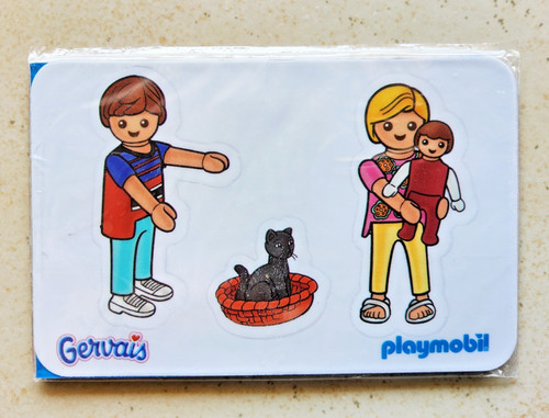 Autocollant sticker playmobil - autocollant,