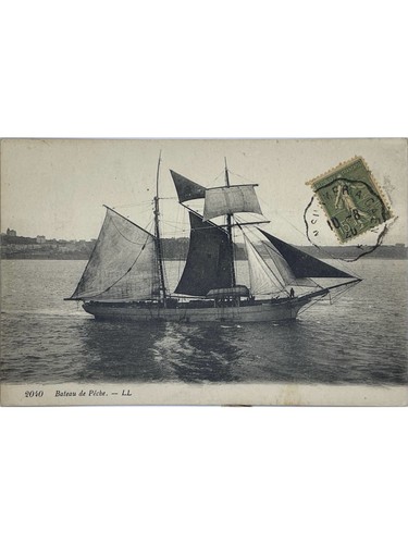 Bateau pêche voiles - pêche,