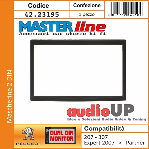 Masque autoradio din peugeot - autoradio,