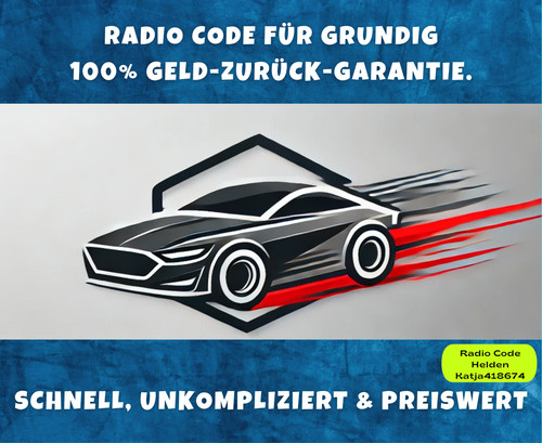 Grundig autoradio code - grundig,