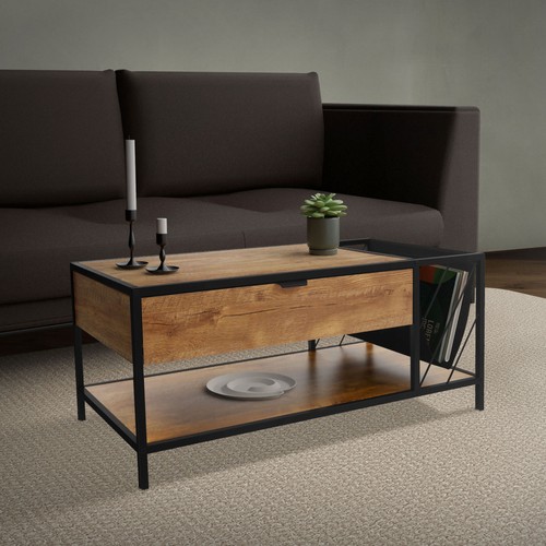 Table basse avec tiroir - , et
