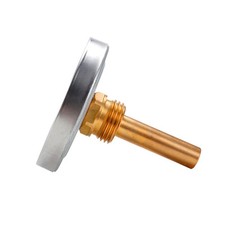 Thermom??tre m??tal or