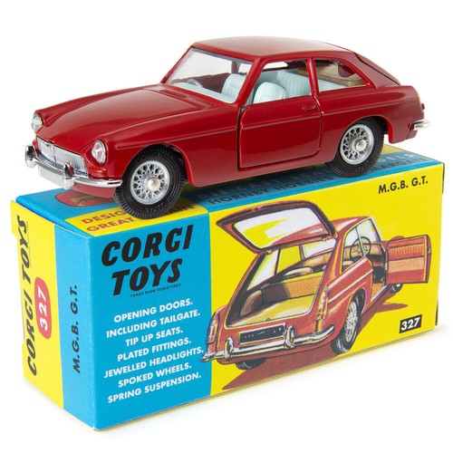 Corgi 327 mgb - gt,