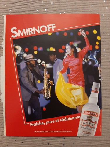 Publicité presse vodka - publicité, de