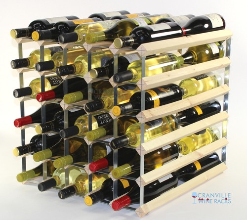 étagère vin pin et - À,