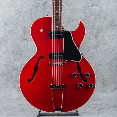 Gibson 135 cherry 1995 - es-135, avec