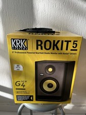 (NEUF) KRK - ROKIT RP5 G4 + cable XLR