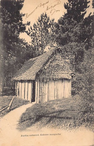 Madagascar cabane malgache - -,