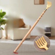 Gratte-dos en bois pour homme et femme, outil de massage portable et