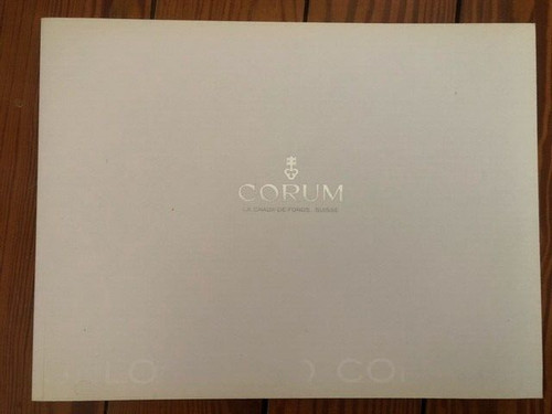 Magazine montre corum - corum, suisse